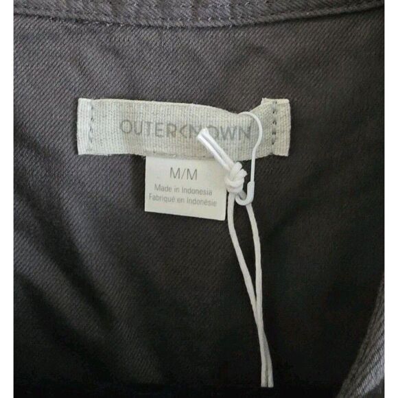 Outerknown Jumpsuit Size M Dark Gray S.E.A. Sea Suit Coveralls Linen Blend New - Picture 3 of 8